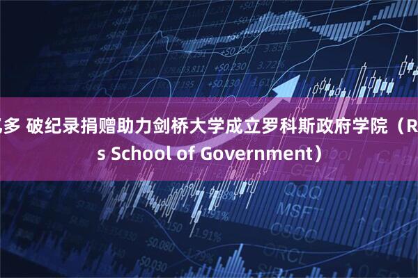 配亿多 破纪录捐赠助力剑桥大学成立罗科斯政府学院(Rokos School of Government)